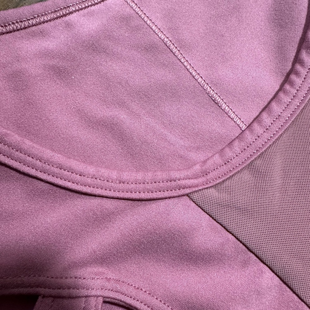 Gymshark Pink Zip Front Sports Bra - Size L - Picture 7 of 8
